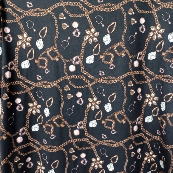 X by Gottex jewelery print t shirt top - Picture 4 of 5